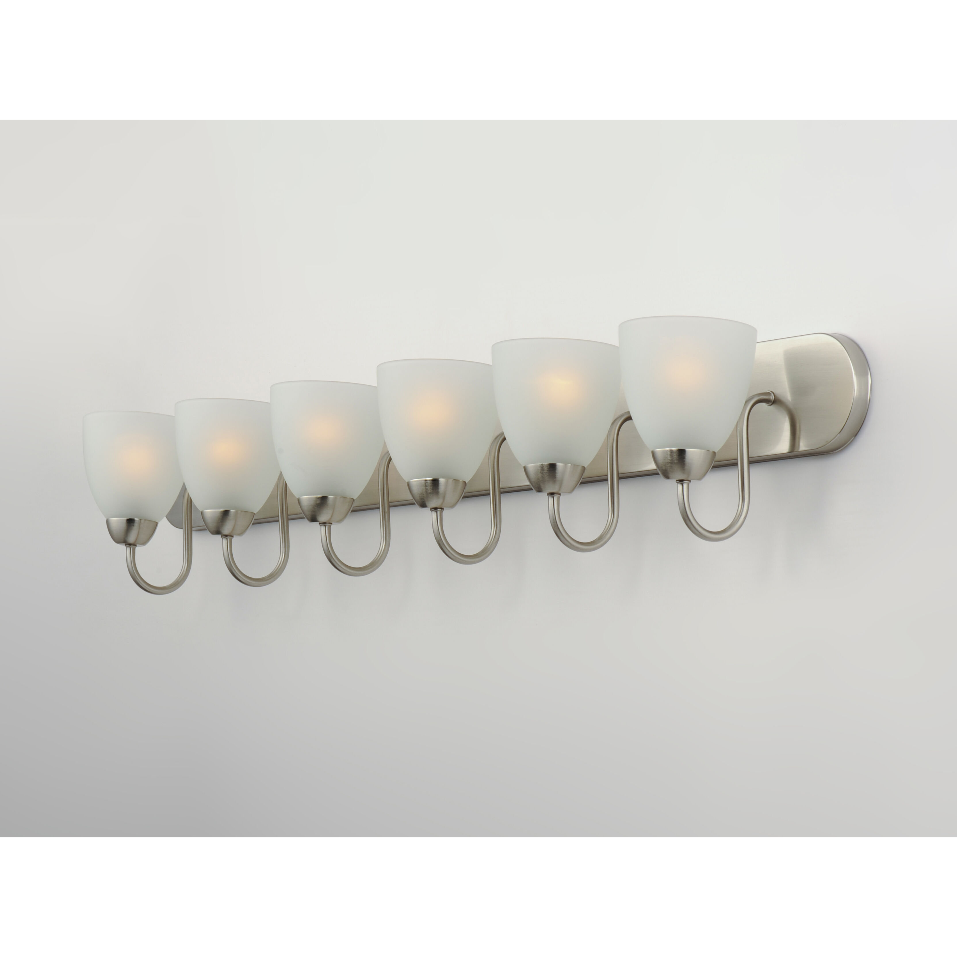 Axis Bath Vanity Wall Light in Satin Nickel