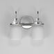 Milk 2 Light 13.5 inch Polished Chrome Bath Vanity Light Wall Light