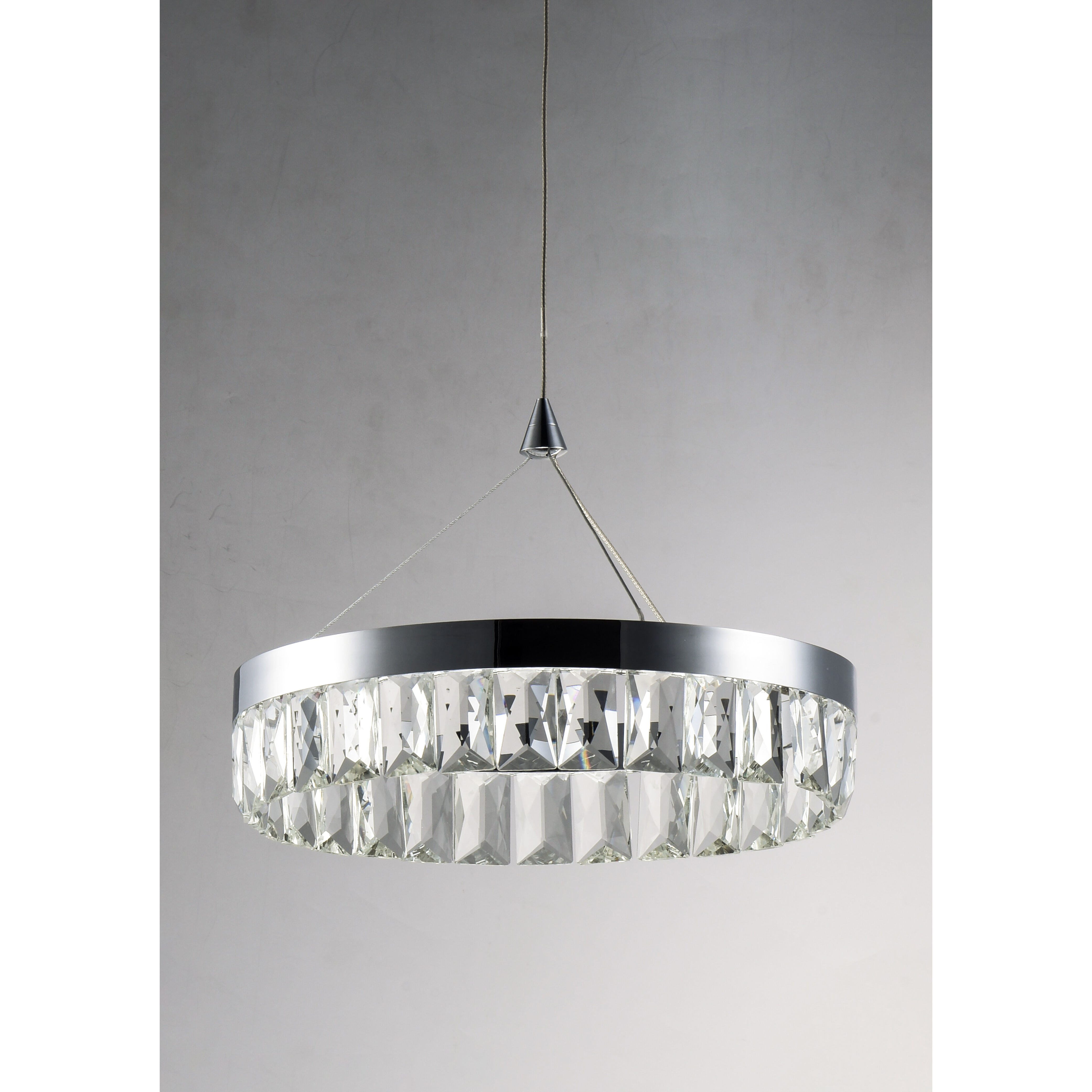 Icycle LED 12.5 inch Polished Chrome Mini Pendant Ceiling Light