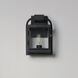 Bonham 1 Light 12 inch Black Outdoor Wall Mount
