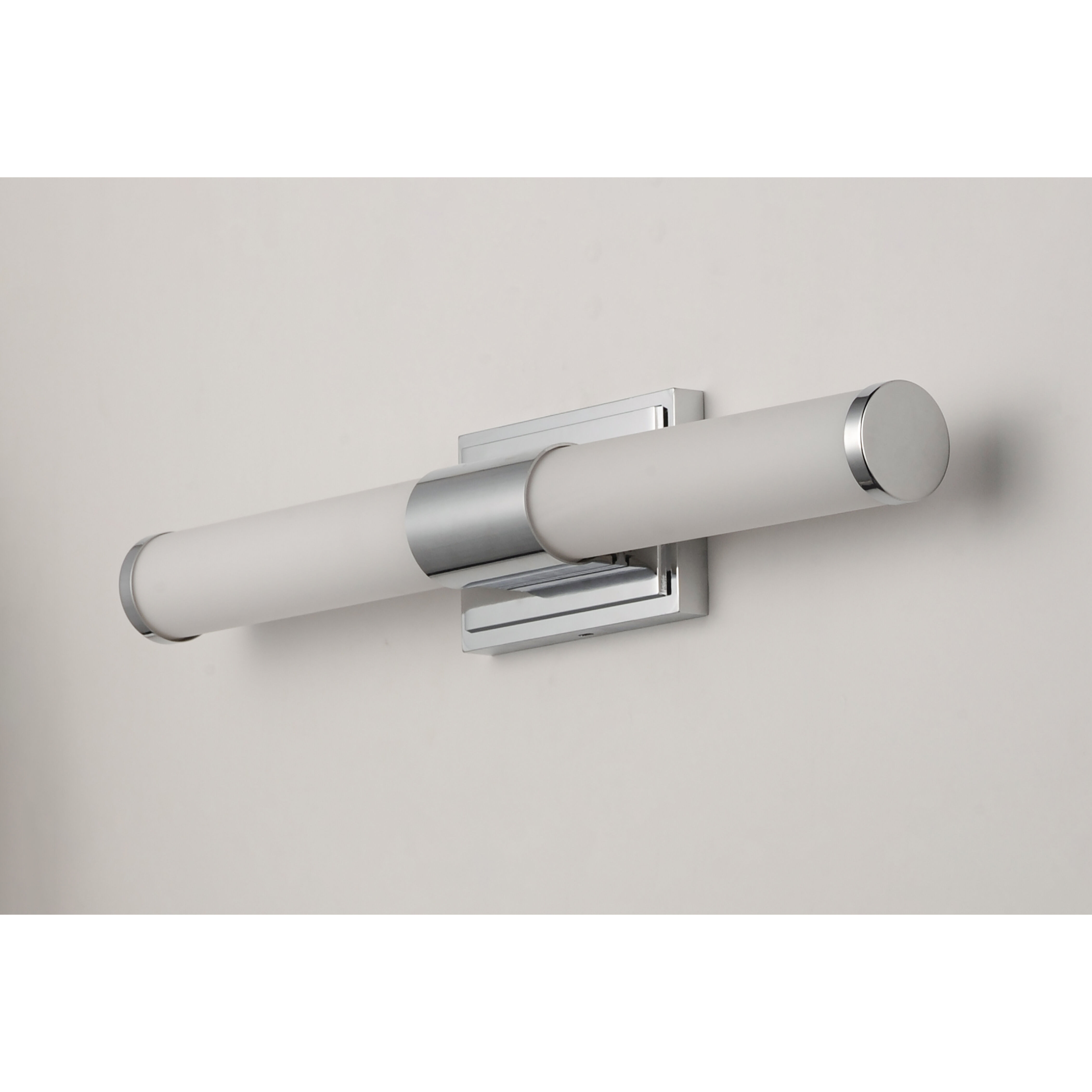 Optic LED 18 inch Polished Chrome Bath Vanity Wall Light