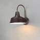 Pier M 1 Light 13.25 inch Empire Bronze Outdoor Wall Mount