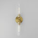 Equilibrium LED 6 inch Natural Aged Brass Wall Sconce Wall Light