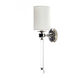 Lucent 1 Light 5 inch Polished Nickel Wall Sconce Wall Light