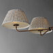 Dunbridge 4 Light 62 inch Weathered Brass Linear Pendant Ceiling Light