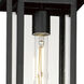 Cabana VX 1 Light 7 inch Black Outdoor Pendant