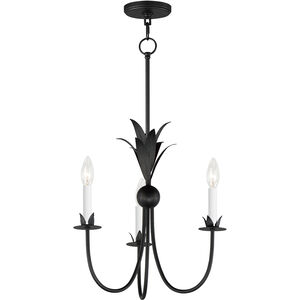 Paloma 3 Light 16 inch Anthracite Mini Pendant Ceiling Light
