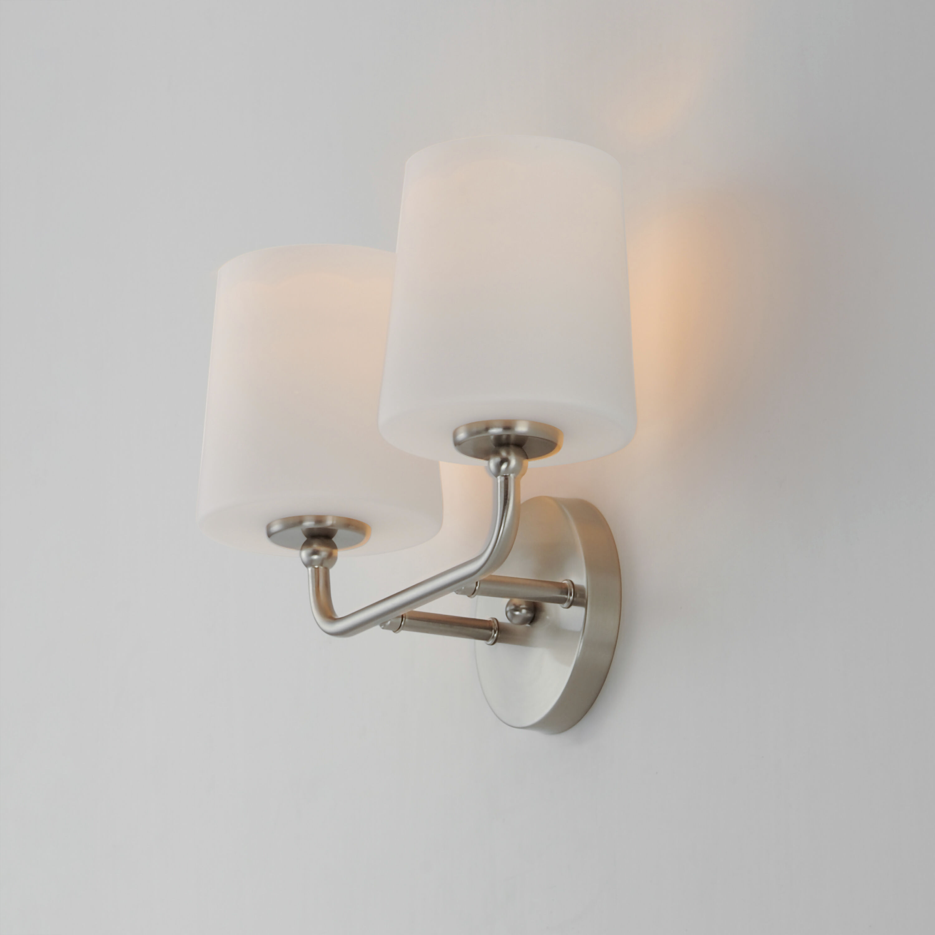 Bristol 2 Light 13 inch Satin Nickel Wall Sconce Wall Light