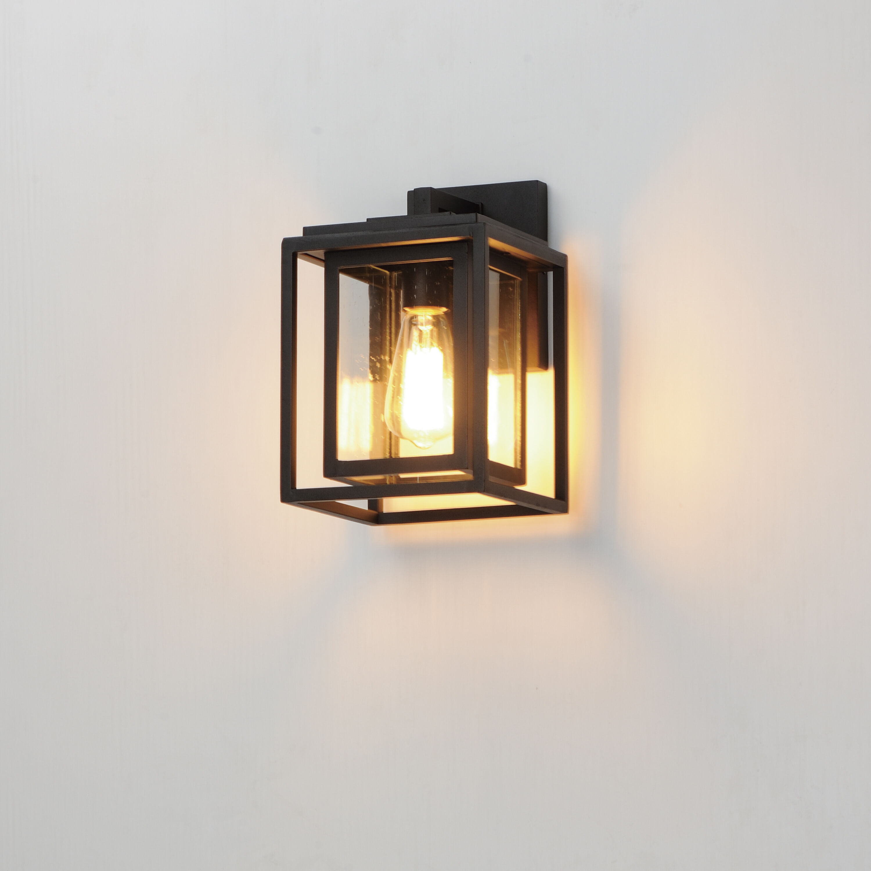 Cabana 1 Light 11 inch Black Outdoor Wall Sconce