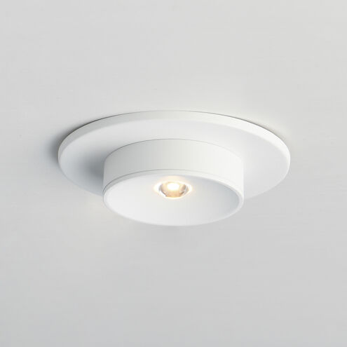 Caldera LED 5.25 inch White Semi-Flush Mount Ceiling Light