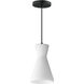Sinch 1 Light 6.5 inch Black Single Pendant Ceiling Light