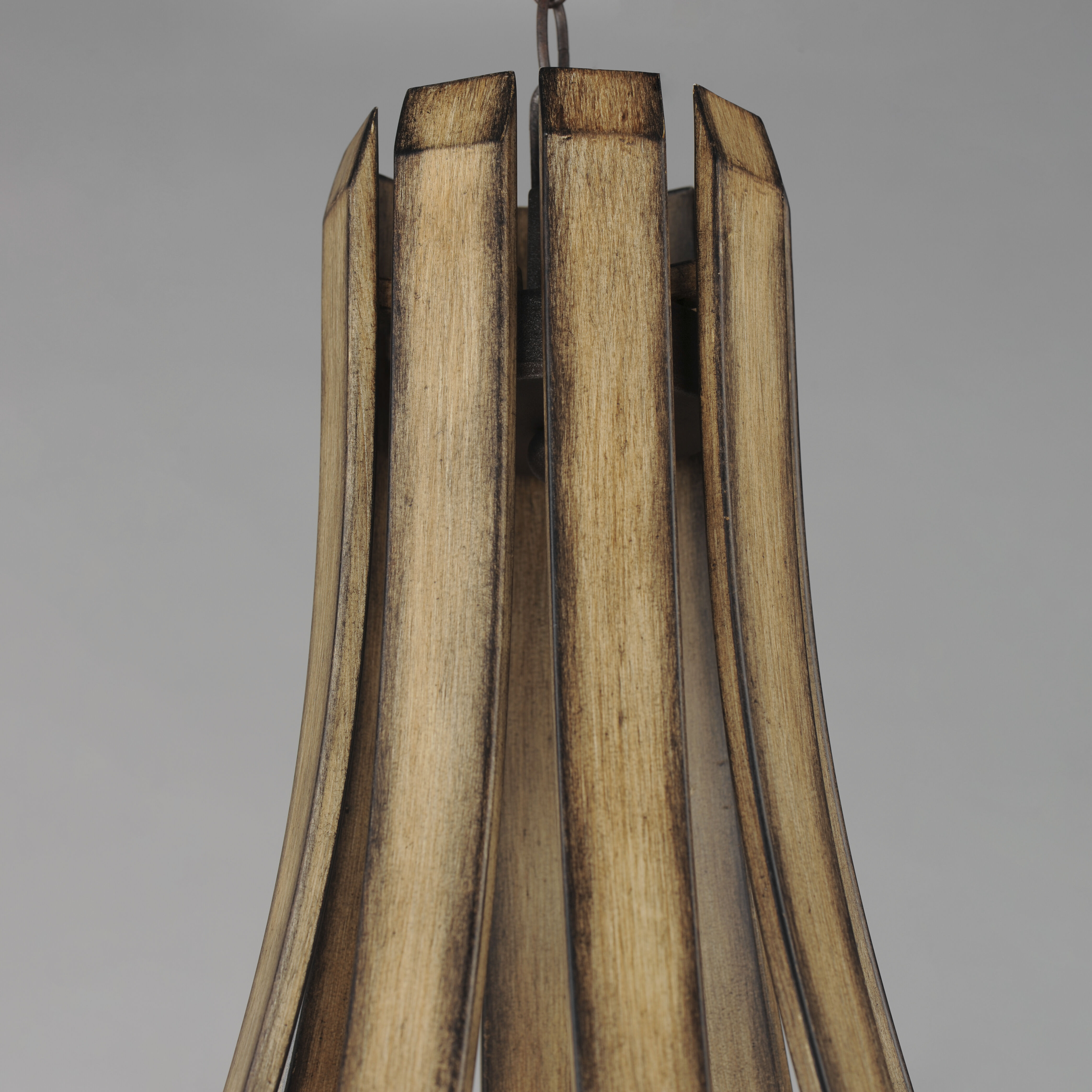 Basque 8 Light 32 inch Driftwood and Anthracite Chandelier Ceiling Light