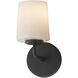 Durham 1 Light 4.75 inch Black Wall Sconce Wall Light