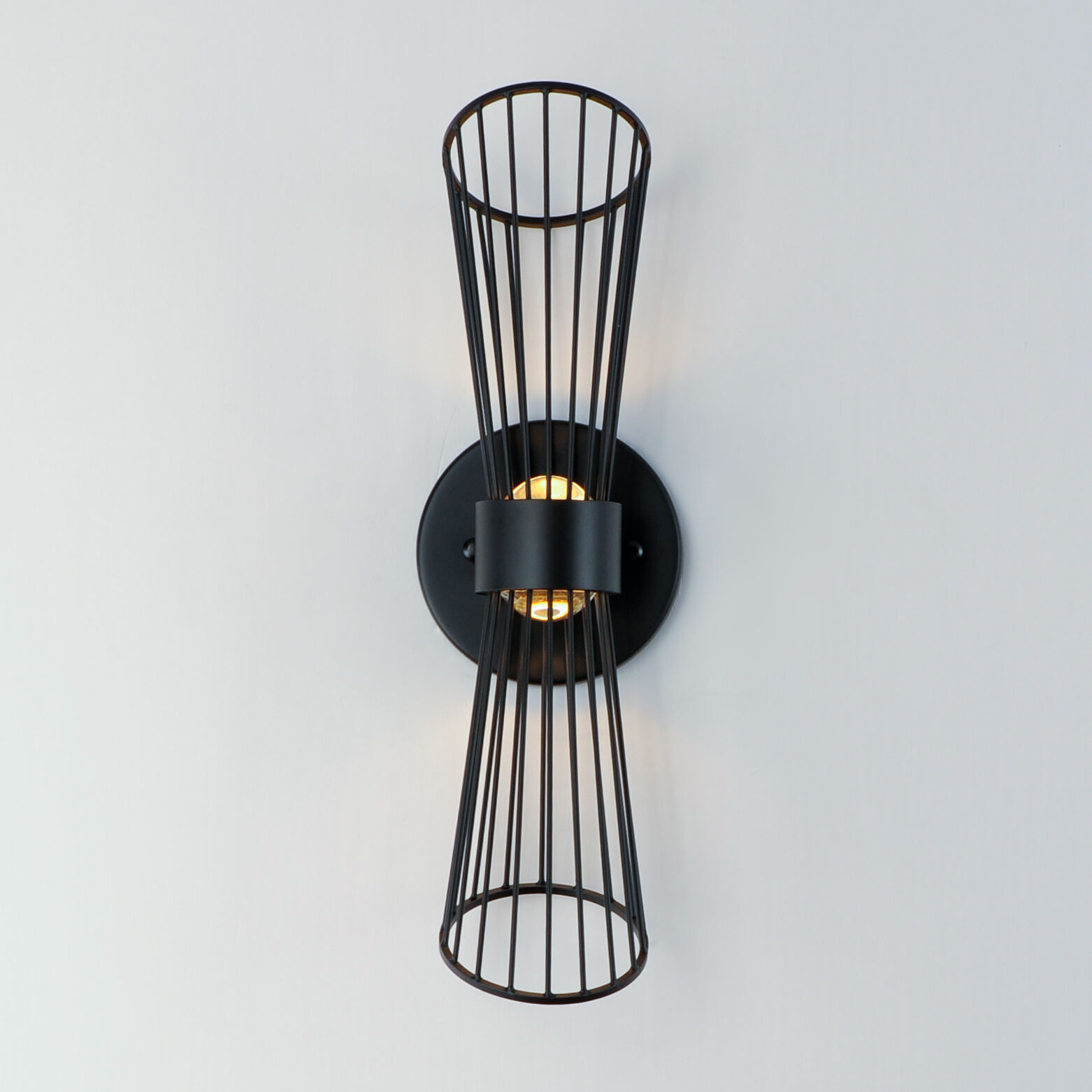 Zeta Wall Sconce Wall Light in Black