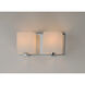 Wrap 2 Light 12.5 inch Polished Chrome Bath Vanity Wall Light
