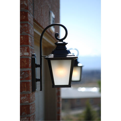 Knoxville 1 Light 11 inch Bronze Outdoor Wall Lantern