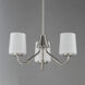 Durham 3 Light 18.5 inch Satin Nickel Mini Chandelier Ceiling Light