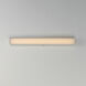 Edge LED 24 inch Satin Nickel Bath Vanity Light Wall Light
