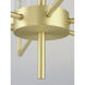 Crosby 9 Light 28 inch Satin Brass Chandelier Ceiling Light