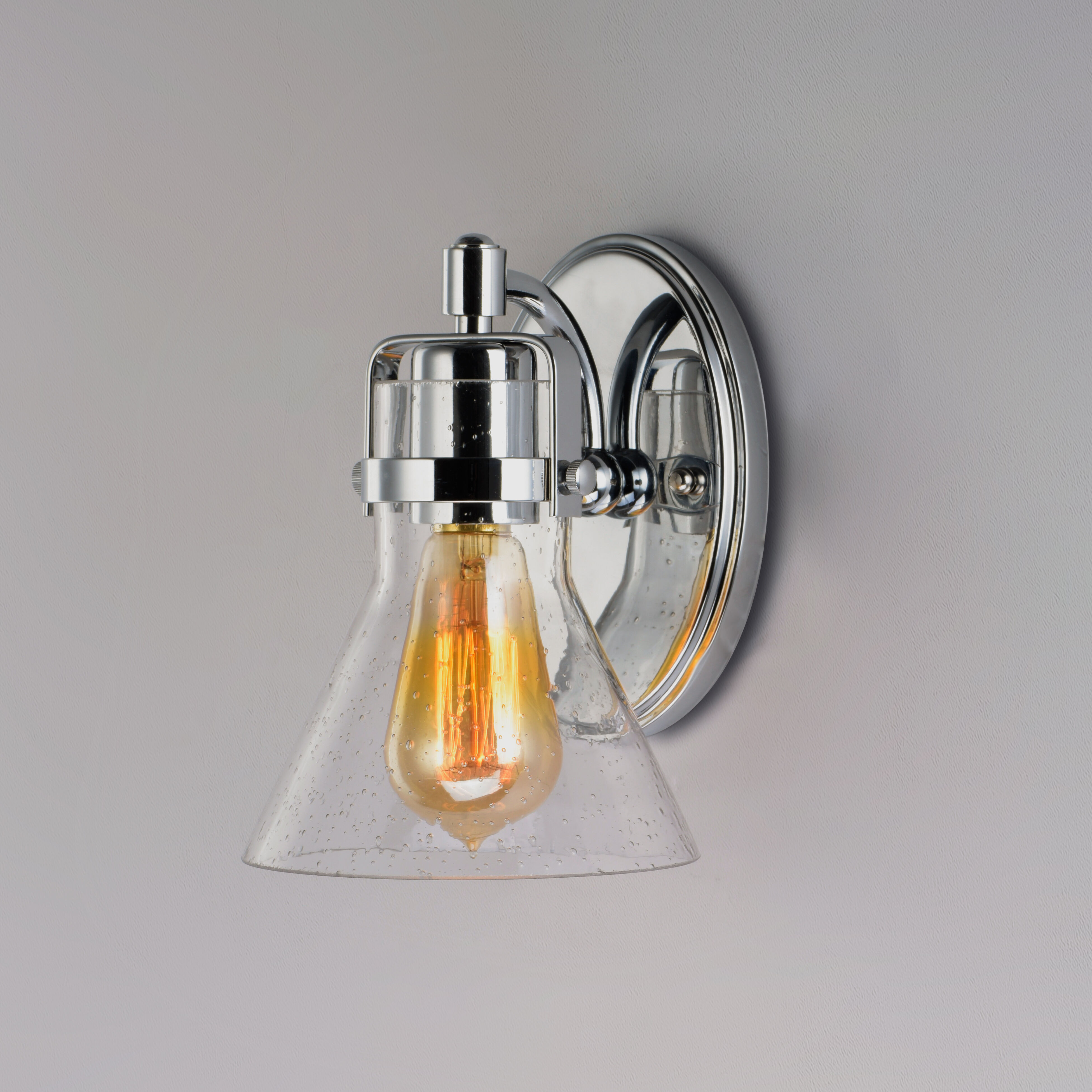 Seafarer 1 Light 6 inch Polished Chrome Wall Sconce Wall Light in Without Bulb