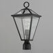 Prism 1 Light 19 inch Black Outdoor Post Lantern, Post Lantern