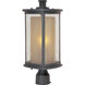 Bungalow 1 Light 18 inch Bronze Outdoor Pole/Post Mount