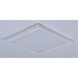 Wafer LED LED 9 inch White Flush Mount Ceiling Light
