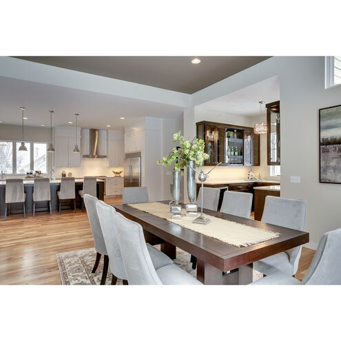 Hi-Bay 1 Light 17.75 inch Satin Nickel Single Pendant Ceiling Light