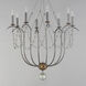 Formosa 8 Light 32 inch Golden Noir Chandelier Ceiling Light