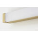 Spec Vanity LED 30 inch Gold Bath Vanity Wall Light