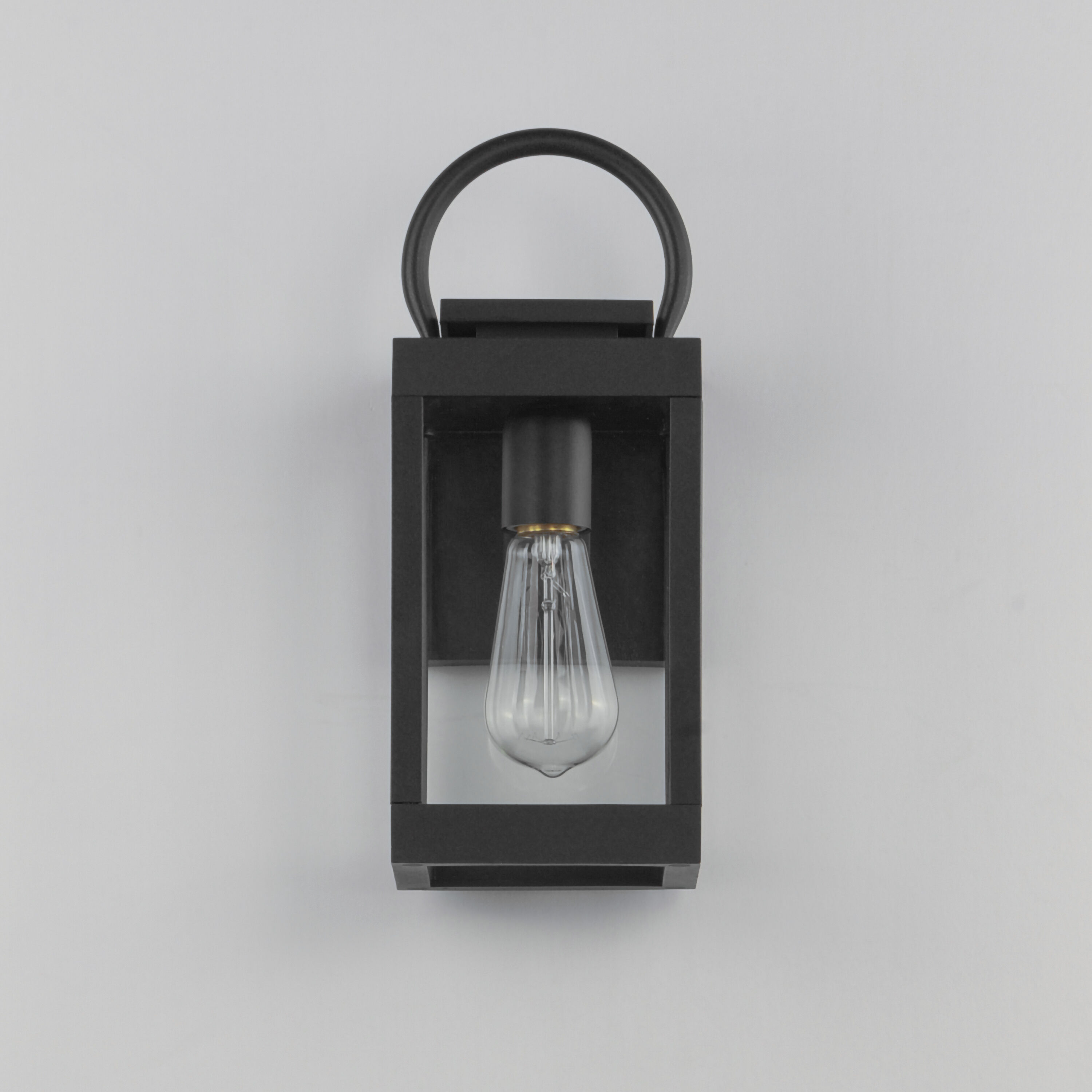 Nassau Vivex 1 Light 13 inch Black Outdoor Wall Mount