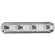 Essentials - 712x 4 Light 24 inch Polished Chrome Bath Vanity Wall Light