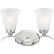 Vital 2 Light 14.50 inch Bathroom Vanity Light