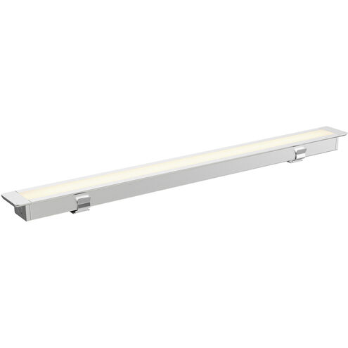 CounterMax 24 LED 12 inch Brushed Aluminum Under Cabinet Light
