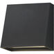 Pathfinder LED 5.5 inch Black Outdoor Wall Mount