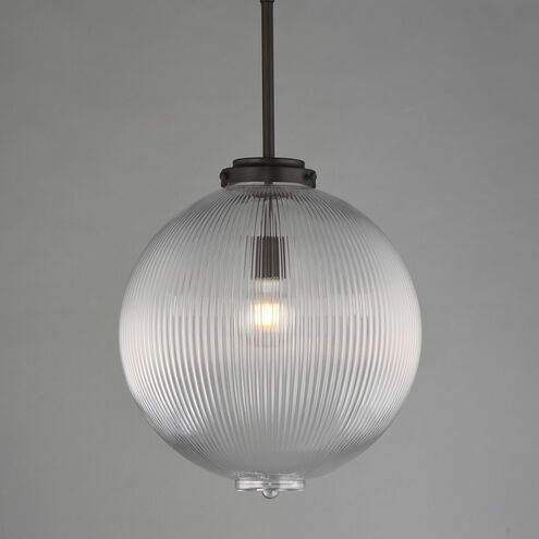 Kasbah 1 Light 15.75 inch Oil Rubbed Bronze Single Pendant Ceiling Light