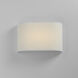 Prime LED 13 inch White Linen ADA Wall Sconce Wall Light