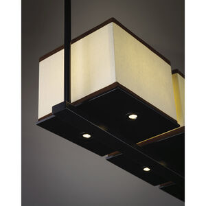 Tribeca LED 36 inch Dark Bronze Linear Pendant Ceiling Light