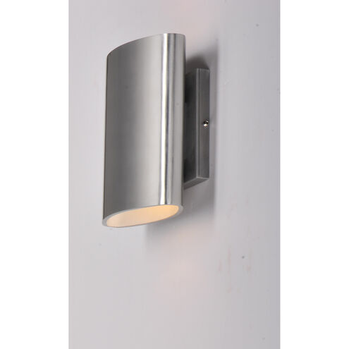 Lightray LED LED 7 inch Brushed Aluminum Outdoor Wall Sconce
