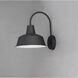 Pier M 1 Light 13.25 inch Black Outdoor Wall Mount