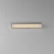 Edge LED 18 inch Satin Nickel Bath Vanity Wall Light