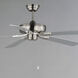 Super-Max 52 inch Satin Nickel Indoor Ceiling Fan