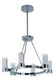 Sync LED 27 inch Polished Chrome Single-Tier Chandelier Ceiling Light