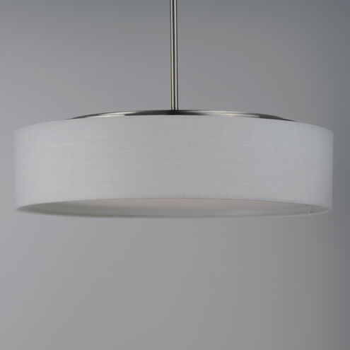 Prime LED 16 inch Satin Nickel Single Pendant Ceiling Light