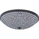 Glimmer LED 19 inch Bronze Flush Mount Ceiling Light