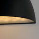Pathfinder LED 4.5 inch Black Outdoor Wall Mount