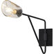 Keppe 1 Light Dark Bronze Wall Sconce Wall Light