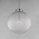 Kasbah 1 Light 15.75 inch Satin Nickel Single Pendant Ceiling Light