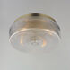 Kasbah 4 Light 15.75 inch Satin Brass Flush Mount Ceiling Light