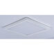 Wafer LED LED 9 inch White Flush Mount Ceiling Light
